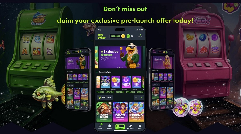 EpicSweep | America's Social Casino – Free Slots | Free to Play