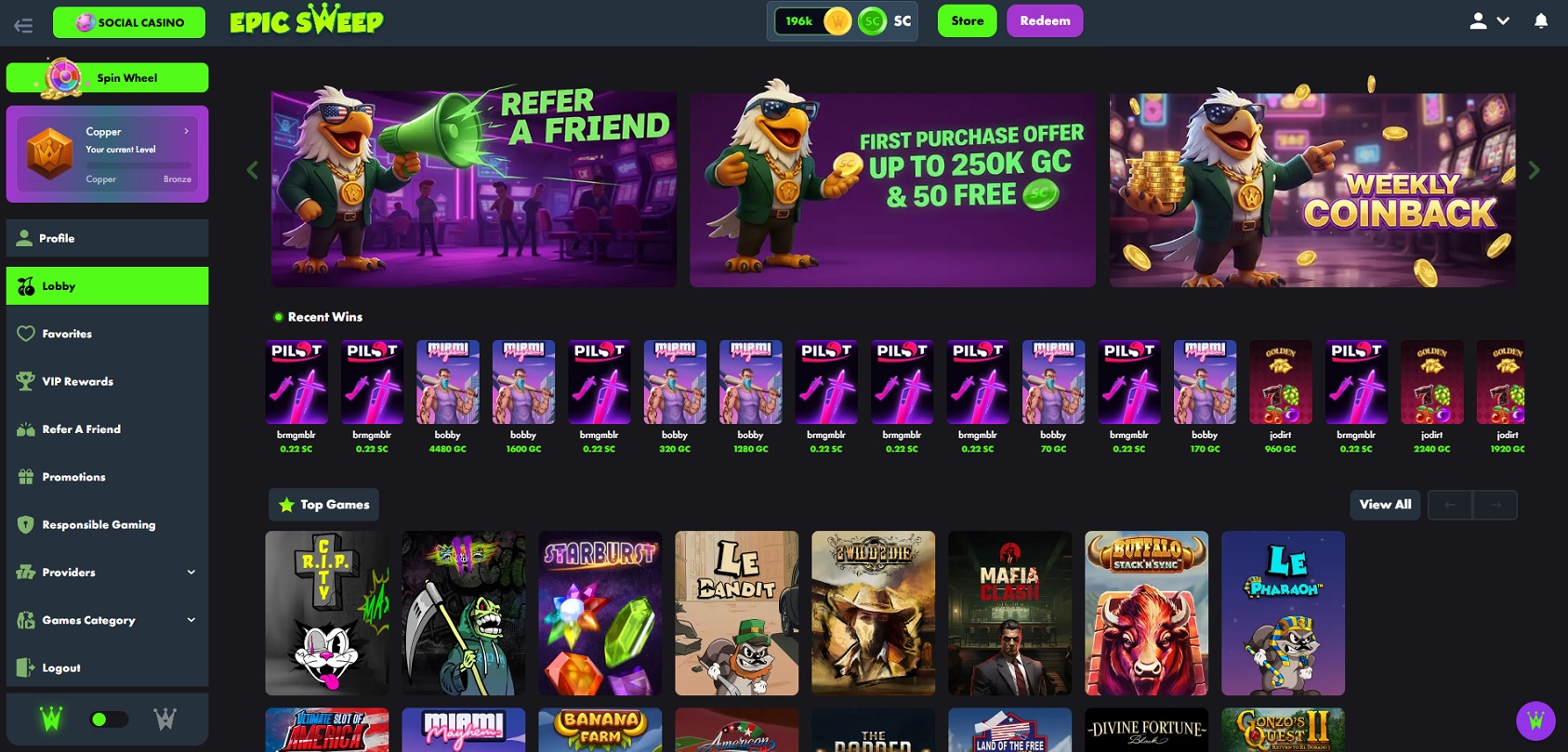 Wanted Dead or a Wild on EpicSweep | Free to Play