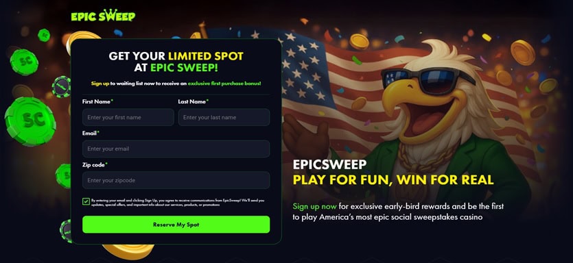 EpicSweep | Play Free Slots | America's Social Casino